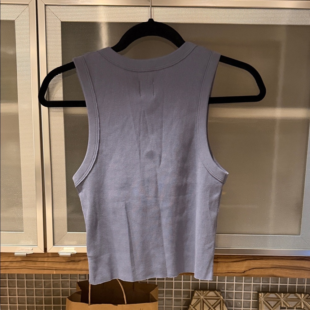Boys Lie Blueish gray Tank Top with Red Logo, M/L, brand new with  tags - Picture 5 of 5